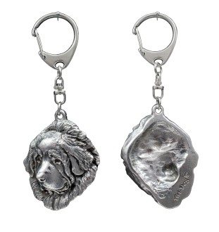 Mastif tybetański brelok posrebrzany Art-Dog